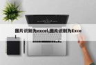 图片识别为excel,图片识别为Excel